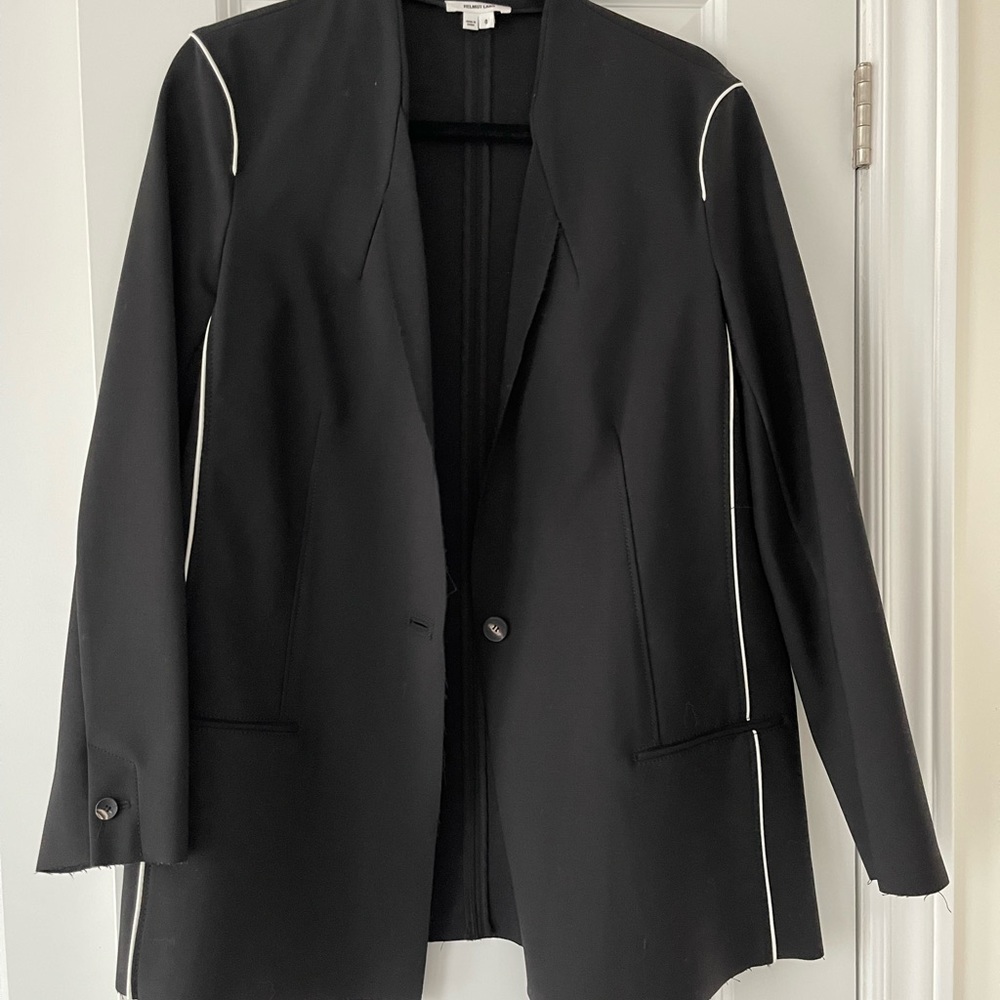 Helmut Lang black blazer.